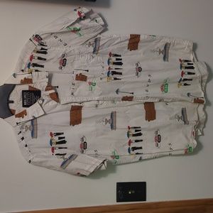 F.R.I.E.N.D.S BUTTON UP